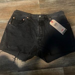 Levi’s black shorts